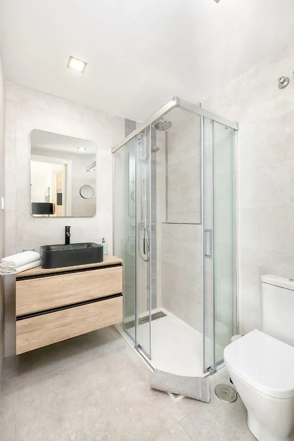 Apartment Ferienwohnung Smart Malagueta Seaview Málaga Spanien